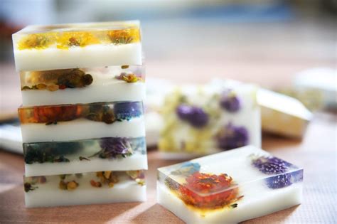 How To Make Pressed Flower Soap Great Kids Project
