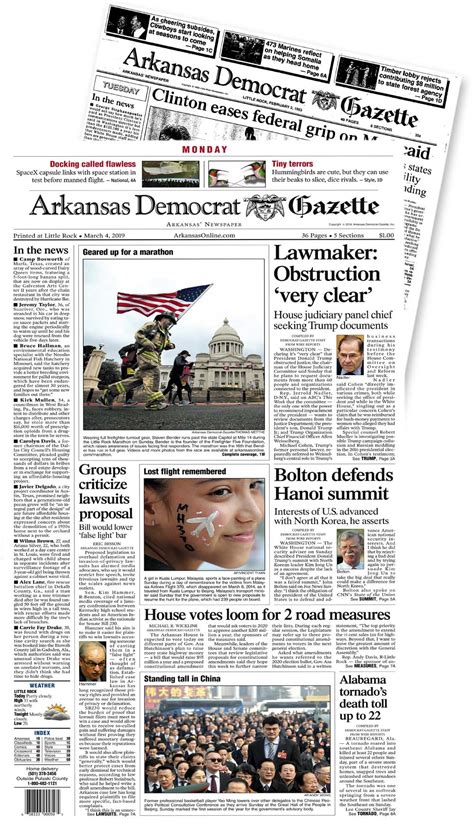 Welcome To The Arkansas Democrat Gazette Archives