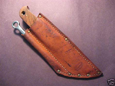 Vintage Ka Bar Rigging Knife With Marlin Spike And Case 42085055