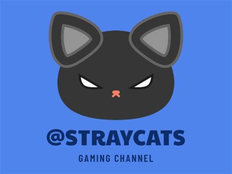 Placeit Gaming Channel Avatar Logo Maker With A Black Cat