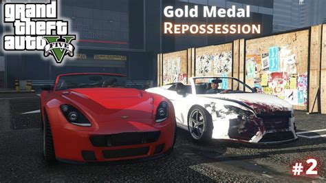 Gta 5 Mission 2 Gold Medal Repossession 100 4k 60fps Youtube