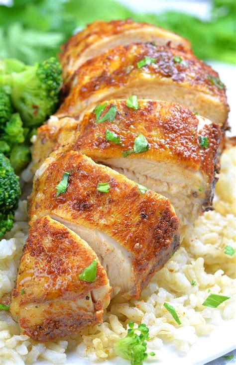 59 healthy chicken recipes that are anything but boring. Healthy Slow Cooker Chicken Breast Recipe - OMG Chocolate Desserts