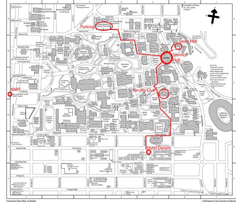 University Of California Berkeley Campus Map Interactive Map