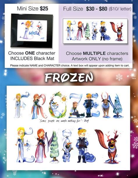 Frozen Princess Characters Names