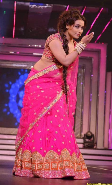 Rani Mukerji Latest Hot Photos In Pink Half Saree Actress Album