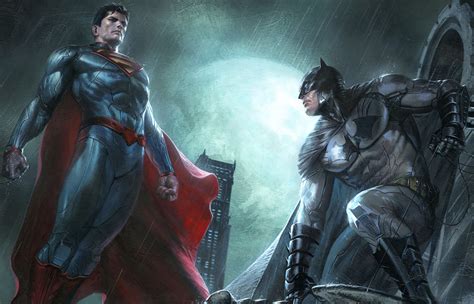 1400x900 superman and batman dc comics superheroes artwork 1400x900 resolution hd 4k wallpapers