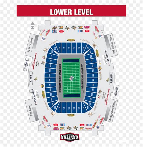 Concession Maps Nrg Stadium Concessions Map Building Arena Field Hd