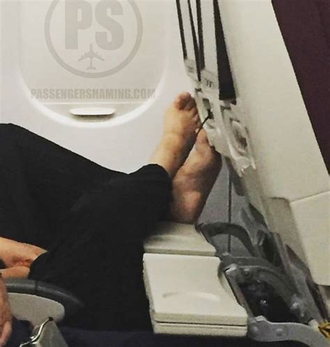 Flights Instagram Horrified When Plane Passenger Does Disgusting Feet Move In Viral Photo