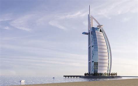 Burj Al Arab Exterior 3D Model CGTrader