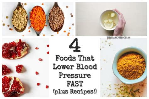 4 Foods That Lower Blood Pressure Fast The Organic Prepper