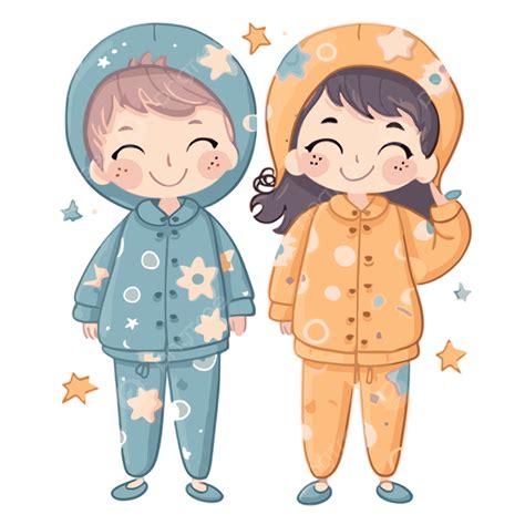 Kids Pajama Day Clipart