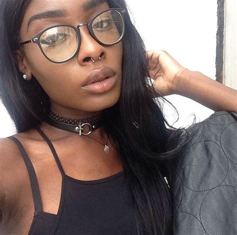 fake glasses girls with glasses black girl magic black girls nose