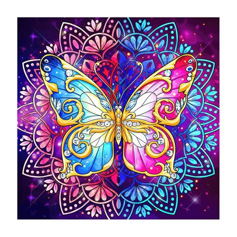 3030cm Special Shaped Diamond Painting Butterfly