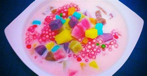 Lebih kurang bubur caca tapi ni versi buat sendiri. Bubur Cha Cha Azie Kitchen - hybrid art