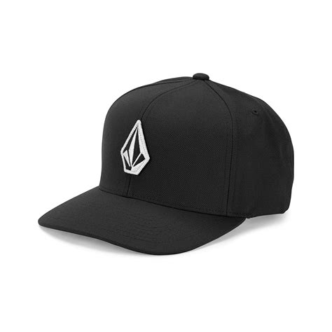 Volcom Stone 5panel Snapback Hat In Black For Men Lyst