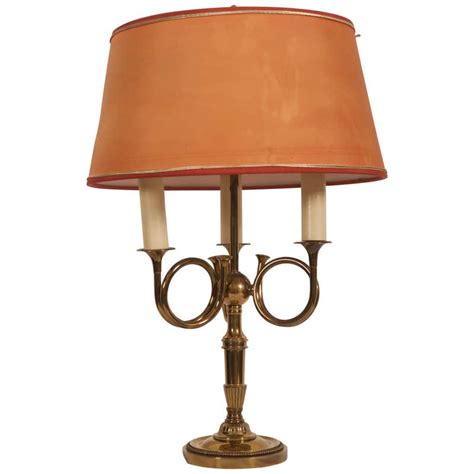 Vintage English Brass Table Lamp At 1stdibs
