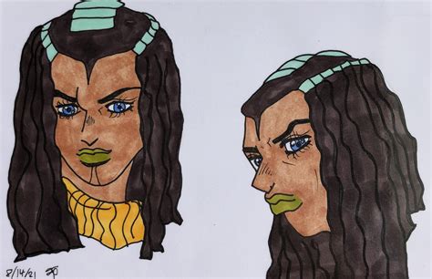 Ermes Costello Character Concept Fanart By Me Rstardustcrusaders