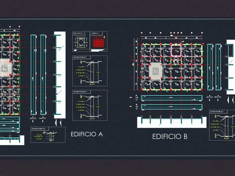 Cimentacion Cajon Detail DWG Detail For AutoCAD Designs CAD