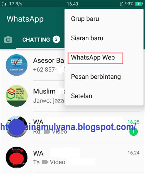 Berikut Cara Membuka Whatsapp Web Di Komputer Teknodaimcom