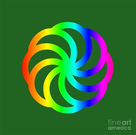 Rainbow Armenian Eternity Symbol Digital Art By Frederick Holiday