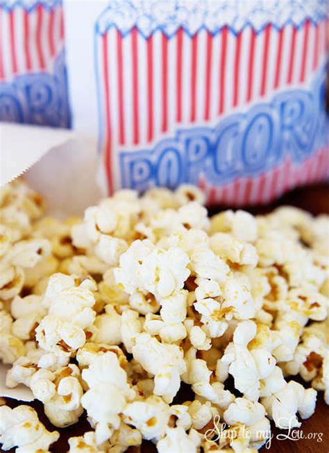 You only need four simple ingredients and it's so easy to make, you'll be enjoying this salty sweet snack in no time! Homemade Kettle Corn {Recipe} | Skip To My Lou