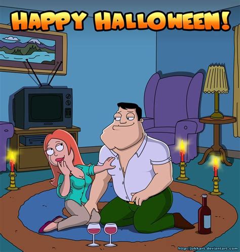 Cartoon Halloween Greeting American Dad Funny American Dad Stan