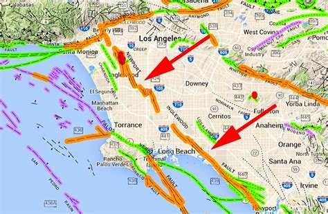 The tectonic forces at work within the rocks create large faults resulting in the release of energy that consequently leads to the eruption of volcanoes and earthquakes. 5 Fault Lines Below Los Angeles: Potential Devastation ...