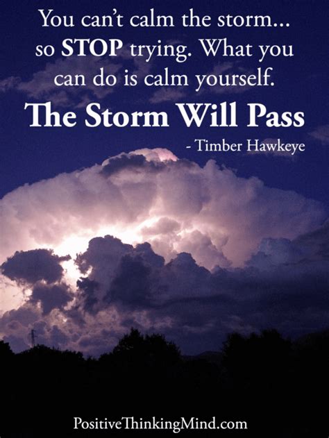 You Cant Calm The Stormso Stop Trying What You Can Do Is Calm
