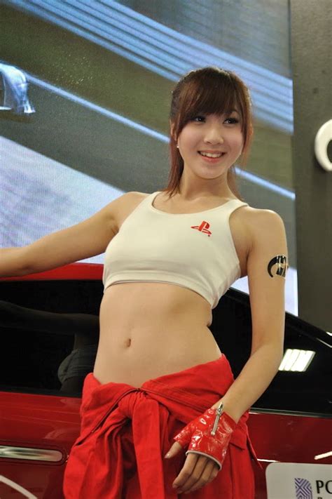 Shen Angel Taiwanese Sexy Model Car Show Taiwan Sexy Actress