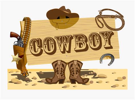 Wild West Cowboy Clip Art Free