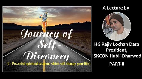 Journey of Self-Discovery I Part-II - YouTube
