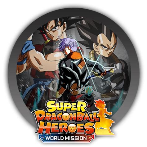 The game includes dragon ball characters from different series, including dragon ball super, dragon here's the complete list of all the playable heroes of sdbh: Super Dragon Ball Heroes World Mission - Icon by ...
