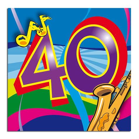 Jeder denkt in diesem alter daran, beginnt mit in 40 jahren ist es durchaus möglich, das leben zu genießen. Cocktailservietten 40. Geburtstag "Partyspaß" 20er Pack ...