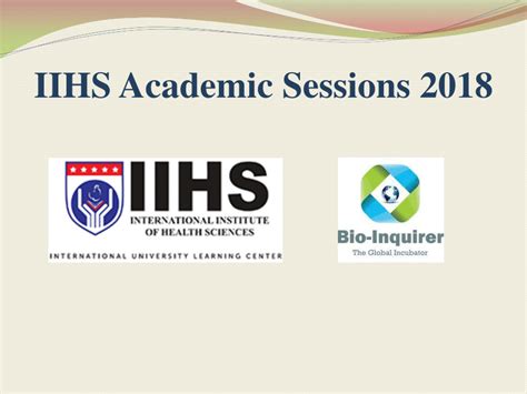 Pdf Iihs Academic Sessions 2018
