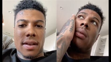 Blueface Mom Roast Him After Getting New Face Tattoo Its Stupid And