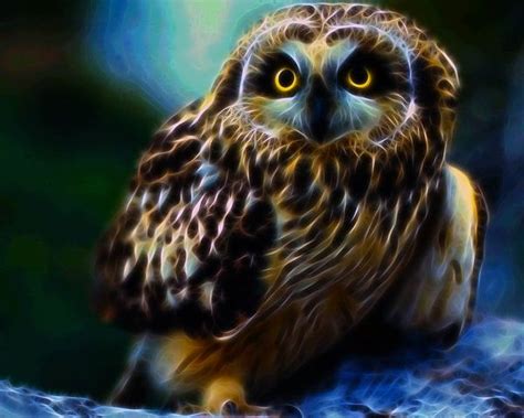 Coruja Vigilante Por ~ Richardatuk On Deviantart Wildlife Art Owl