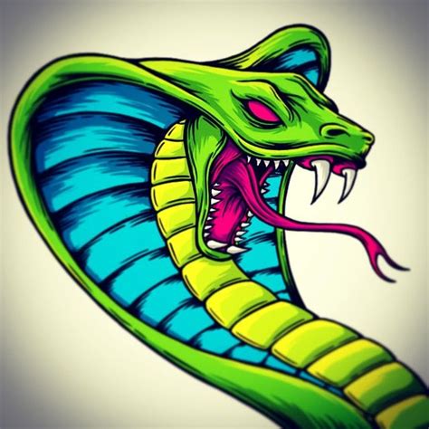 Cobra Drawing Images Cobra Tattoo Tattoos Designs Meaning