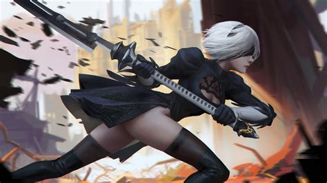 Nier Automata 2b And A2 Wallpapers Hd