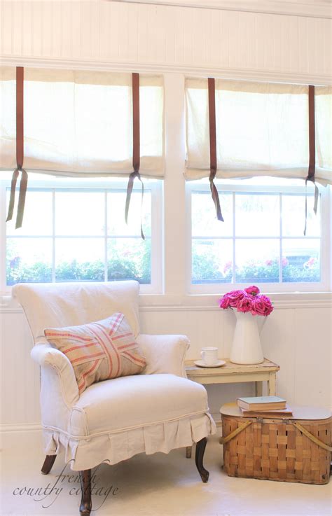 Shop lowes blinds today for the savings you deserve! Drop cloth window shades - FRENCH COUNTRY COTTAGE