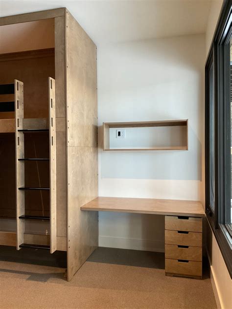 Modern Bunk Room With Built In Bunk Beds Which Sleeps 8 Etsy