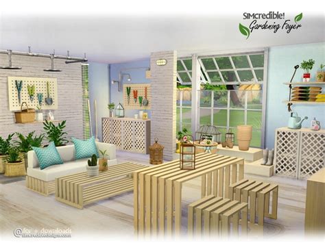 Sims 4 Ccs The Best Gardening Foyer Decor By Simcredible