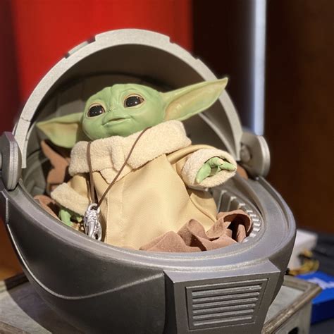 Star Wars Baby Yoda And Pram Hover Pod Carrier Rc
