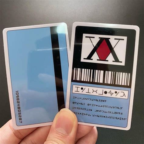 Hunter X Hunter License Pvc Card Ready Stock Stickers Ezlink Card