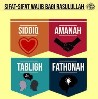 Beliau diberi keistimewaan berupa watak dan kepribadian yanh baik. SIFAT WAJIB BAGI RASUL (ARTI DAN DALILNYA) - Sabda Hairus