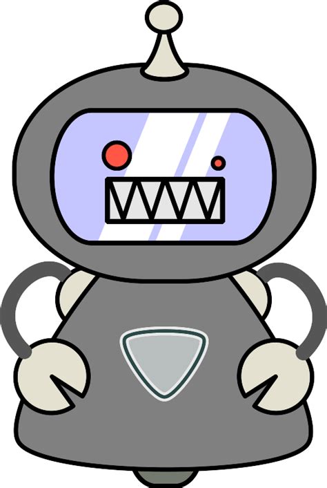 Evil Robot Public Domain Vectors