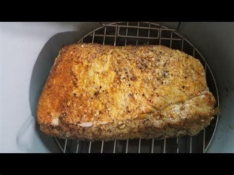 This roast is tender once it cools down enough, the fat will begin to solidify. (5) Ninja Foodi Pork Loin pressure cooker - YouTube | Cooking pork tenderloin, Foodie recipes