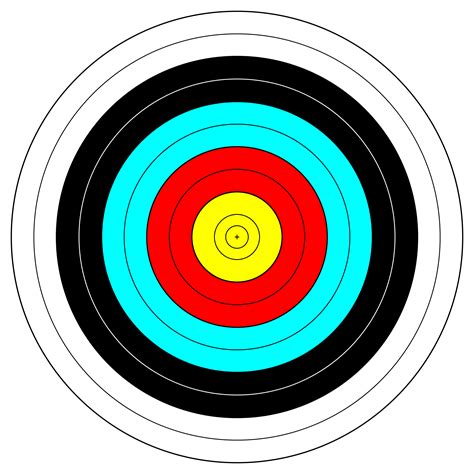 Free Printable Archery Targets : Pistol Targets Printable 
