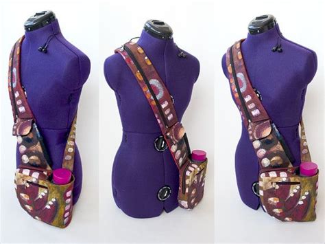 Cross Body Hipster Bag With Water And Phone Pockets Sewing Pattern