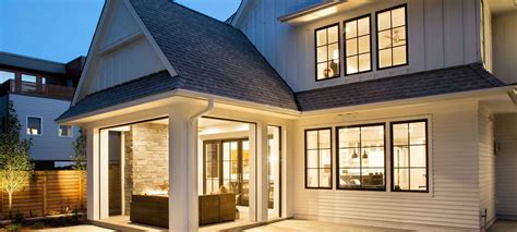 Black Window Frames Create A Modern Look Amazing Exteriors