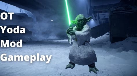 Star Wars Battlefront Ii Ot Yoda Mod Gameplay Rebels Youtube